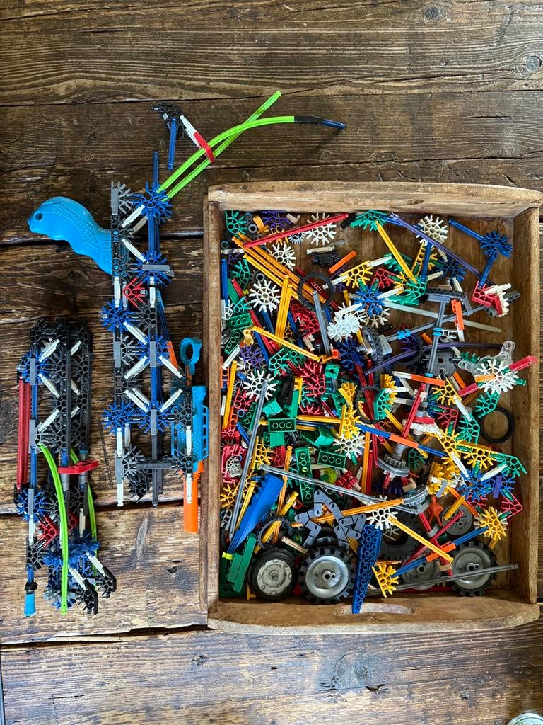 Partij K’nex (ca 1,5 kg), Ophalen, Gebruikt, K'nex