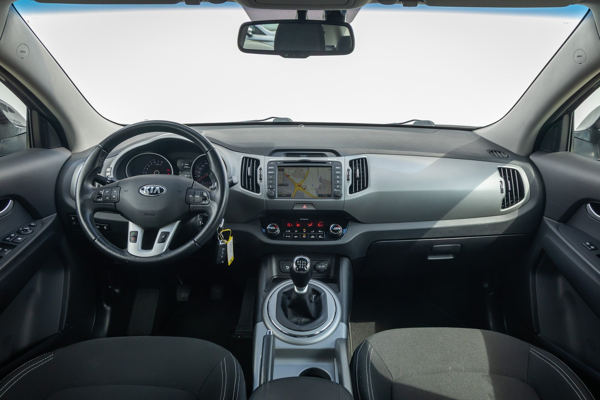 Kia Sportage 1.6 GDI ComfortLine nlauto klimaat control | cr, 4 cilinders, Zwart, Origineel Nederlands, SUV of Terreinwagen