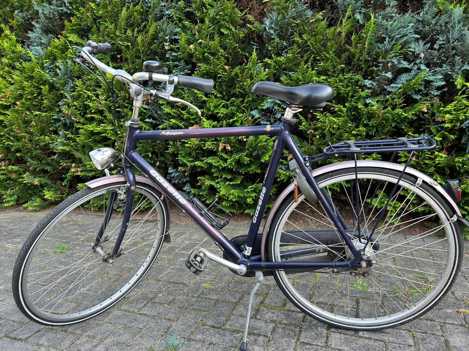 Gazelle herenfiets, Fietsen en Brommers, Fietsen | Heren | Herenfietsen, Ophalen, Gebruikt, Versnellingen, 57 tot 61 cm