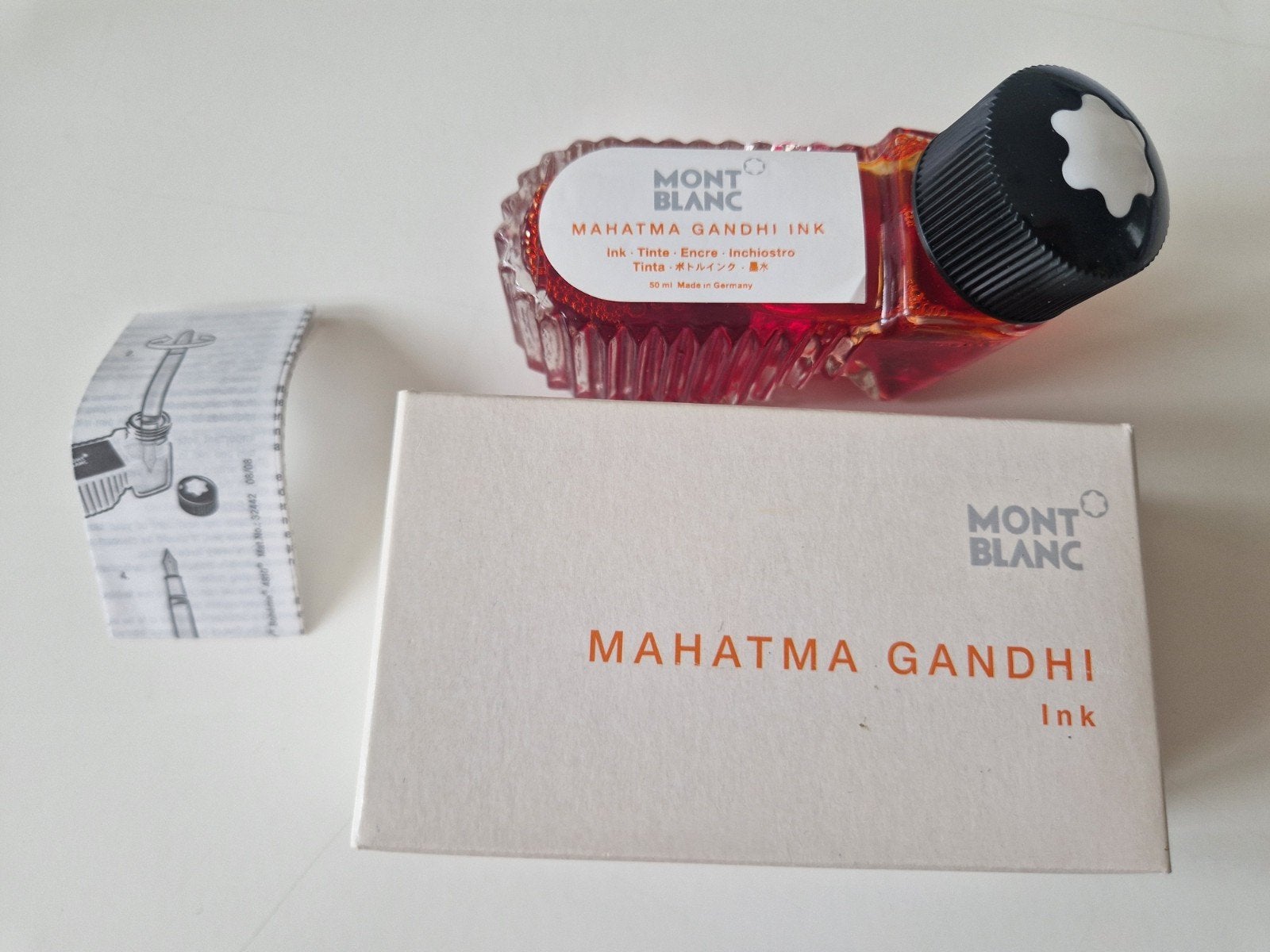 Montblanc Mahatma Gandhi inkt nieuw in doos, Verzamelen, Pennenverzamelingen, Ophalen, Nieuw, Vulpen, Mont Blanc