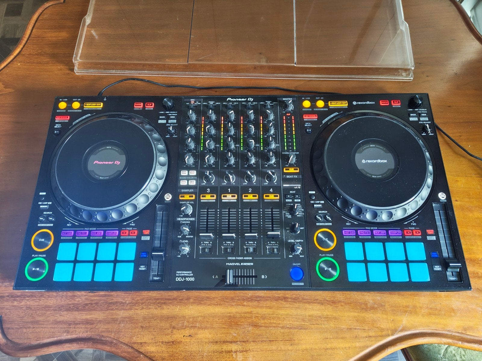 Pioneer DDJ-1000 Rekordbox met Decksaver, Ophalen, Zo goed als nieuw, Dj-set, Pioneer