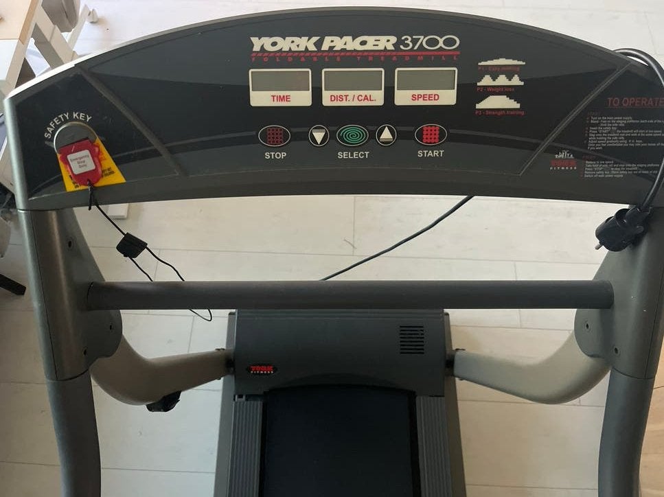 York Pacer 3700 Loopband opklapbaar- gebruikt, Ophalen, Gebruikt, Metaal, Loopband