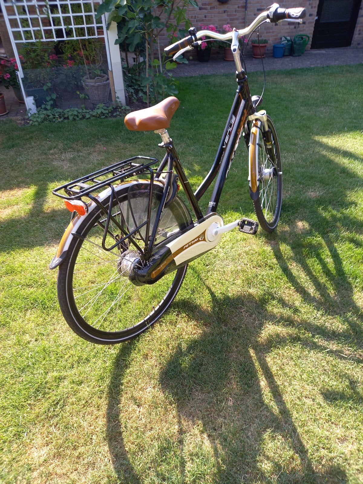 Nieuwe Ferrini design damesfiets, Velgrem, Versnellingen, Nieuw, 50 tot 53 cm