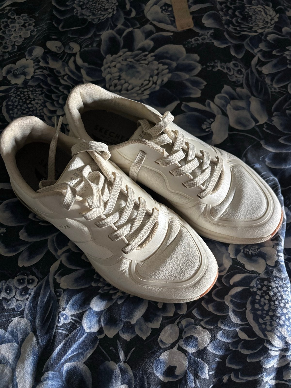 Skechers Arch Fit Sneakers Dames Maat 39 Wit, Ophalen of Verzenden, Zo goed als nieuw, Wit, Sneakers of Gympen