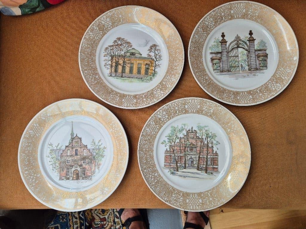 Royal Copenhagen, Kobenhavnske Prospekter serie, gouden rand, Ophalen
