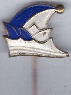 Carnavals steek koper blik speldje ( Z_234 ), Verzenden, Zo goed als nieuw, Stad of Land, Speldje of Pin