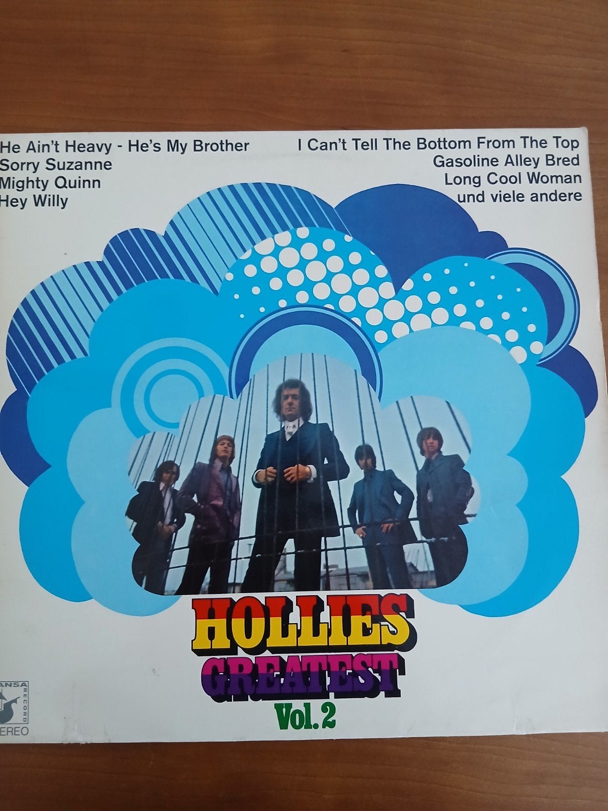 Elpee The Hollies, Ophalen, Gebruikt