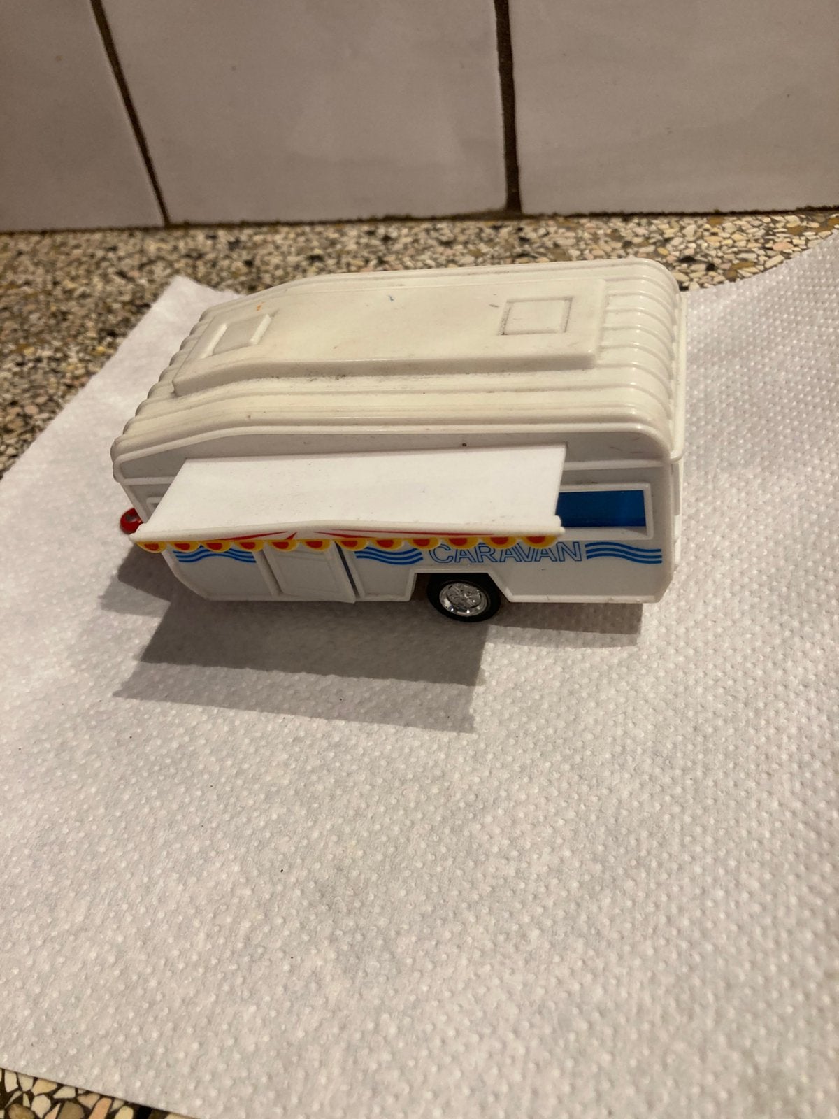 Speelgoed caravan, Ophalen of Verzenden, Zo goed als nieuw
