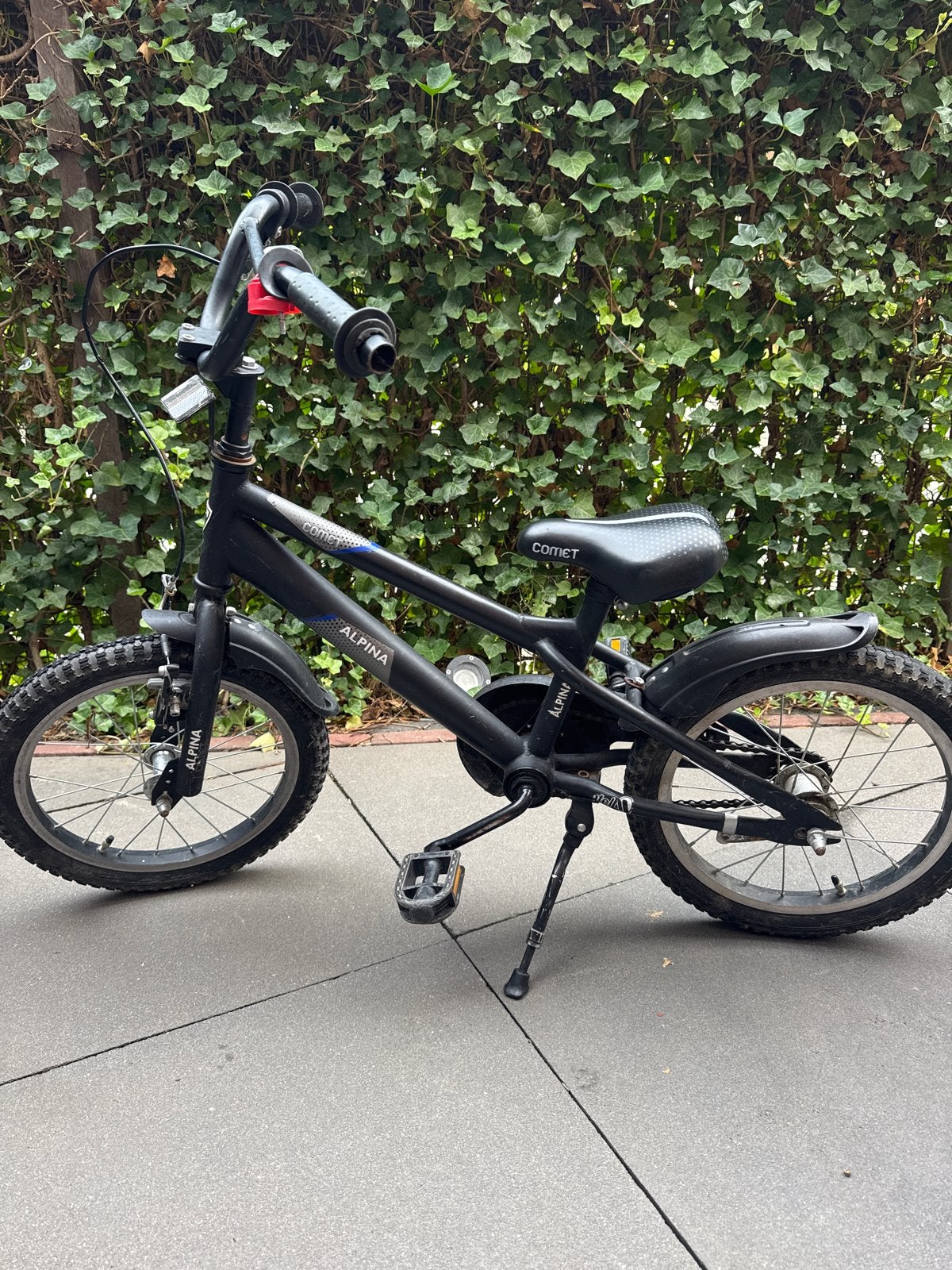 Alpina Comet kinderfiets 16 inch, Ophalen of Verzenden, Gebruikt, Velgrem, 16 tot 20 inch