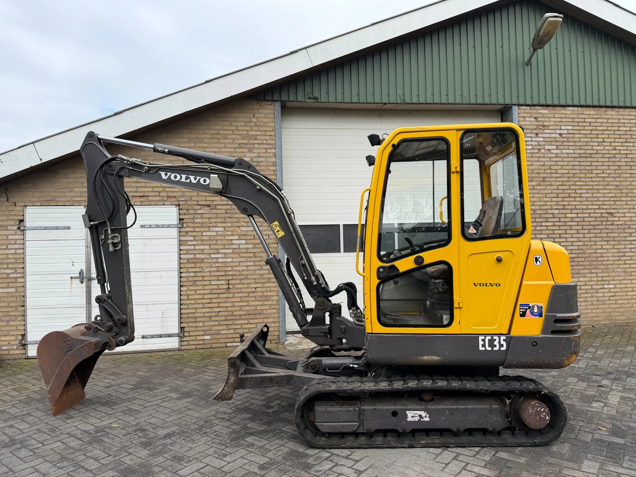 Volvo EC35 (bj 2007), Zakelijke goederen, Machines en Bouw | Kranen en Graafmachines, Graafmachine