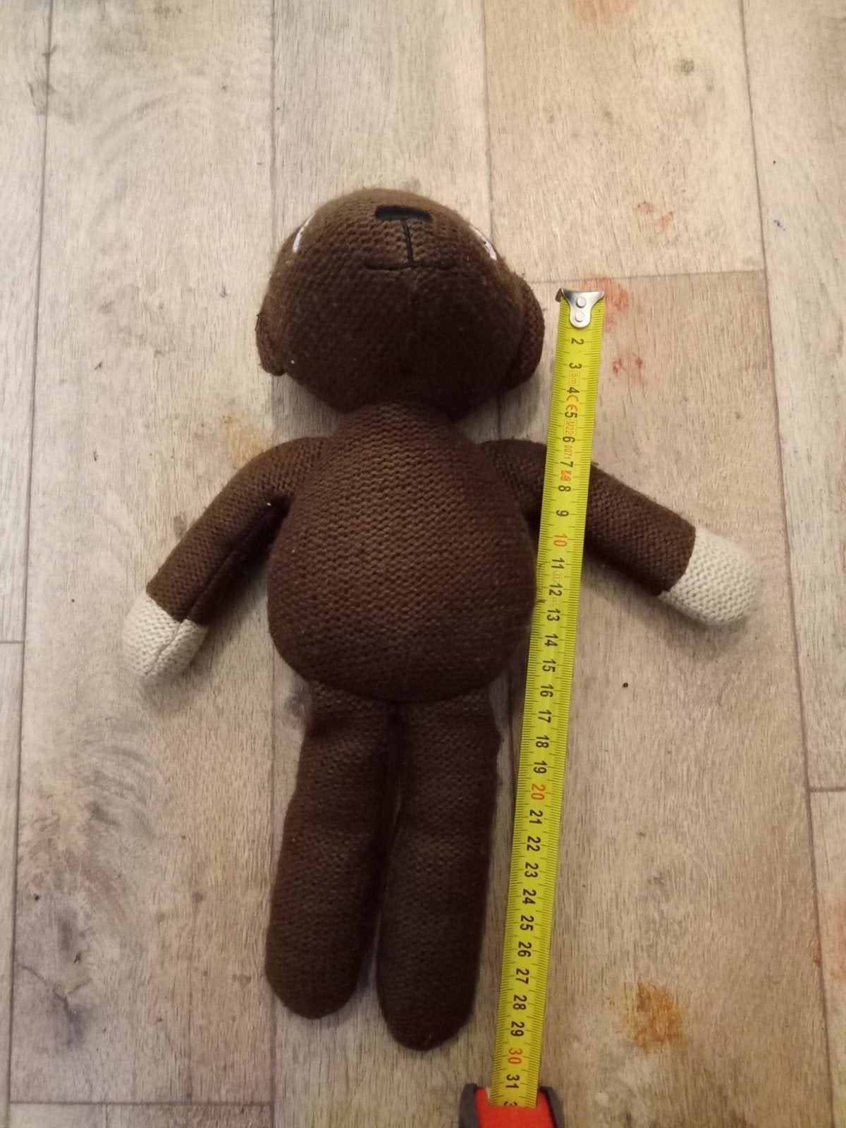 knuffelbeer Teddy van Mr Bean, Ophalen of Verzenden, Zo goed als nieuw, Overige typen