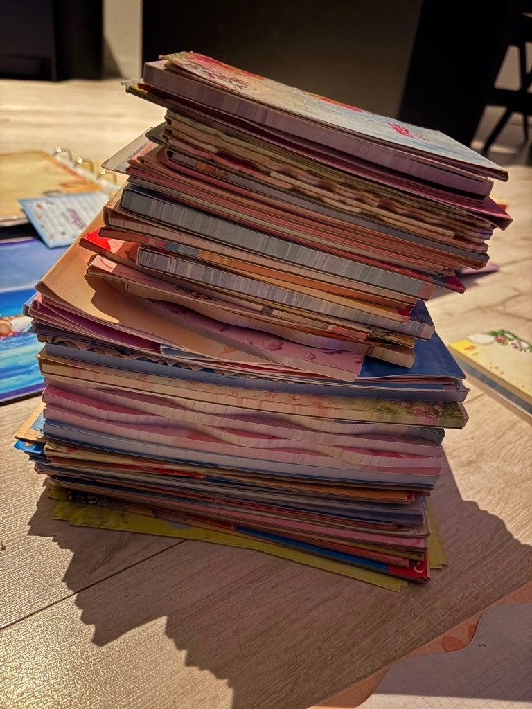 Blok blaadjes diddl, Verzamelen, Verzenden, Diddl, Zo goed als nieuw, Papier, Kaart of Schrift