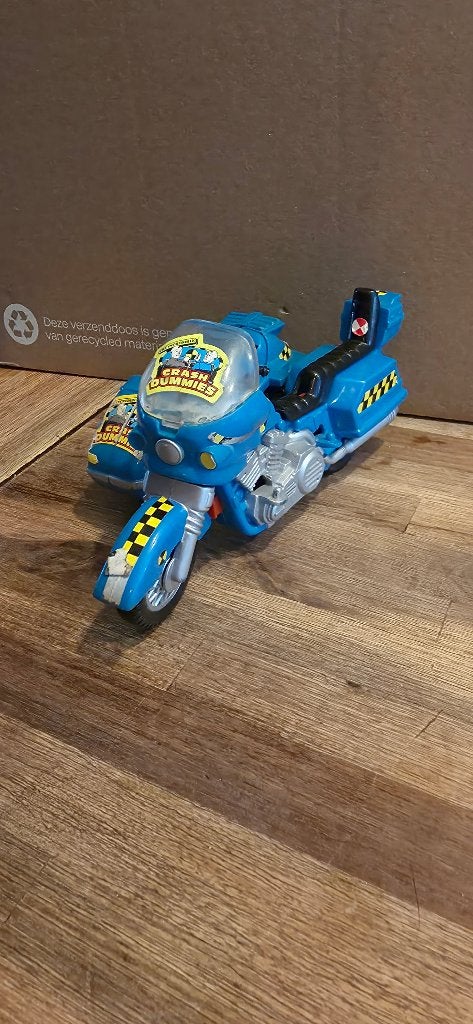 Crash test dummies cycle moto Tyco 1991, Ophalen of Verzenden, Gebruikt