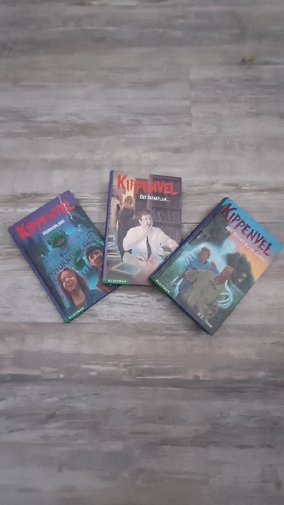 Kippenvel Horrorland / Eet smakelijk / Het spook bij de bure, Boeken, Ophalen of Verzenden, Gelezen