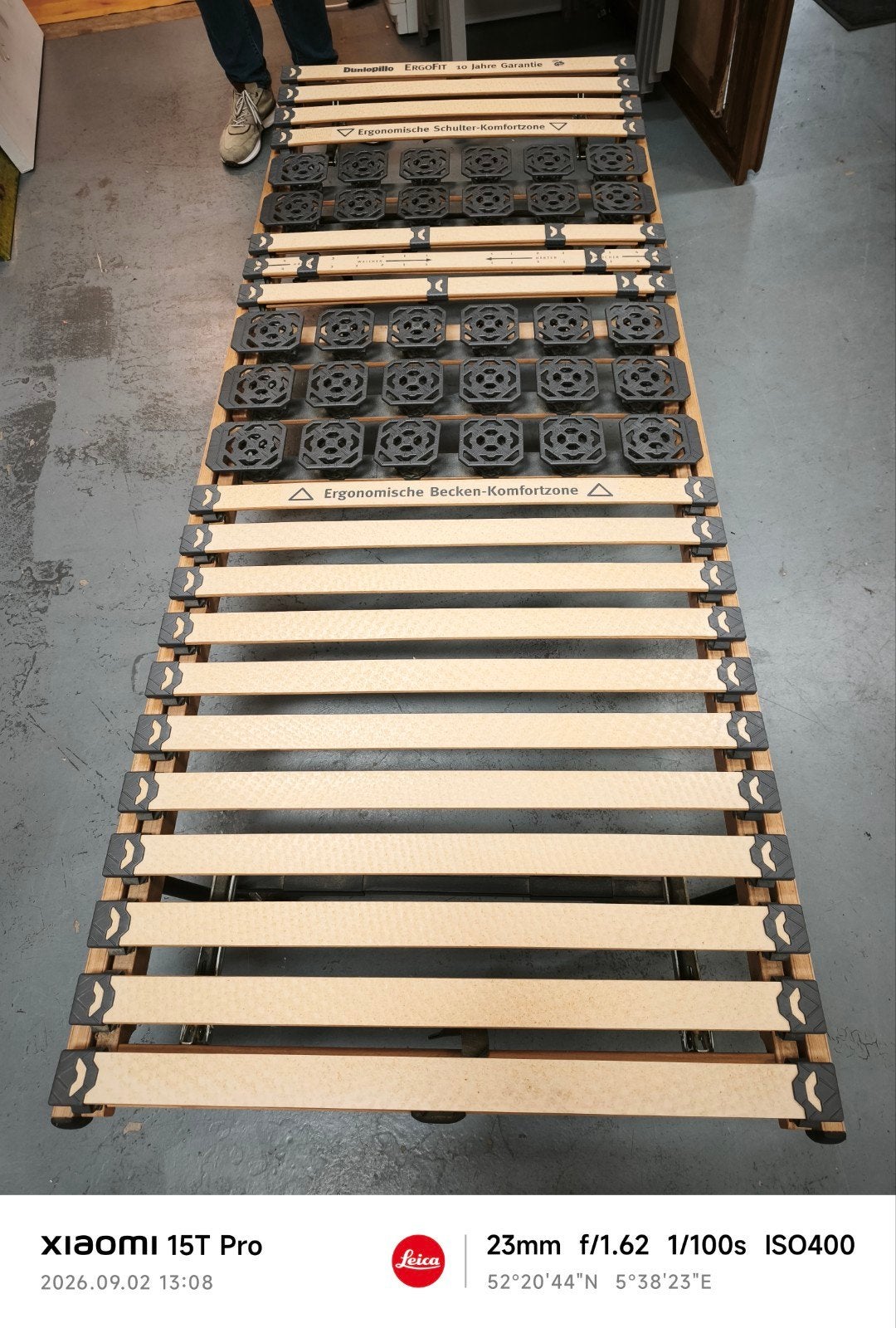 Dunloppino Elektrisch Verstelbare Lattenbodem 80x200 cm, Verstelbaar, Eenpersoons, Ophalen of Verzenden, 80 cm