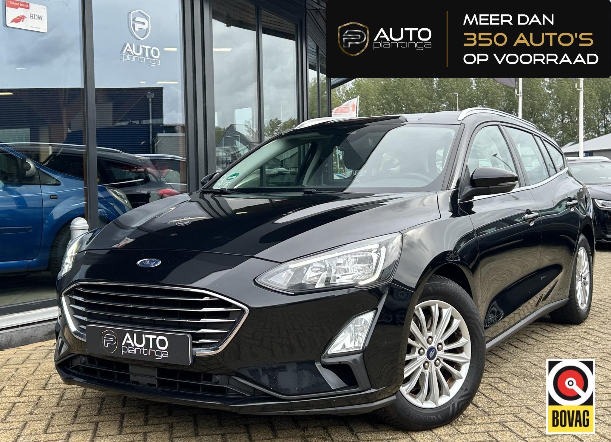 Ford Focus Wagon 1.0 EcoBoost Titanium Business 125PK | 2e E, Auto's, Gebruikt, Euro 6, 1283 kg, Origineel Nederlands