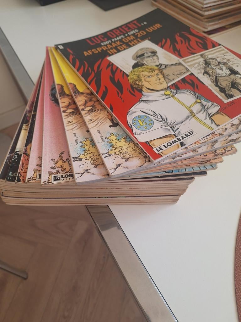 Luc Orient stripboeken - Eddy Paape & Greg, Meerdere stripboeken, Ophalen of Verzenden, Gelezen, Eddy Paape & Greg