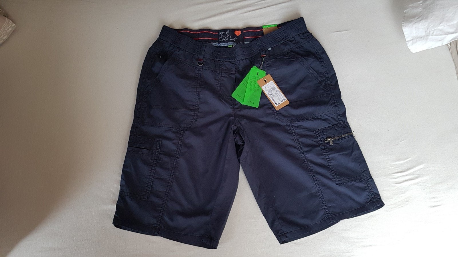 Cecil bermuda.27., Kort, Blauw, Nieuw, Ophalen of Verzenden