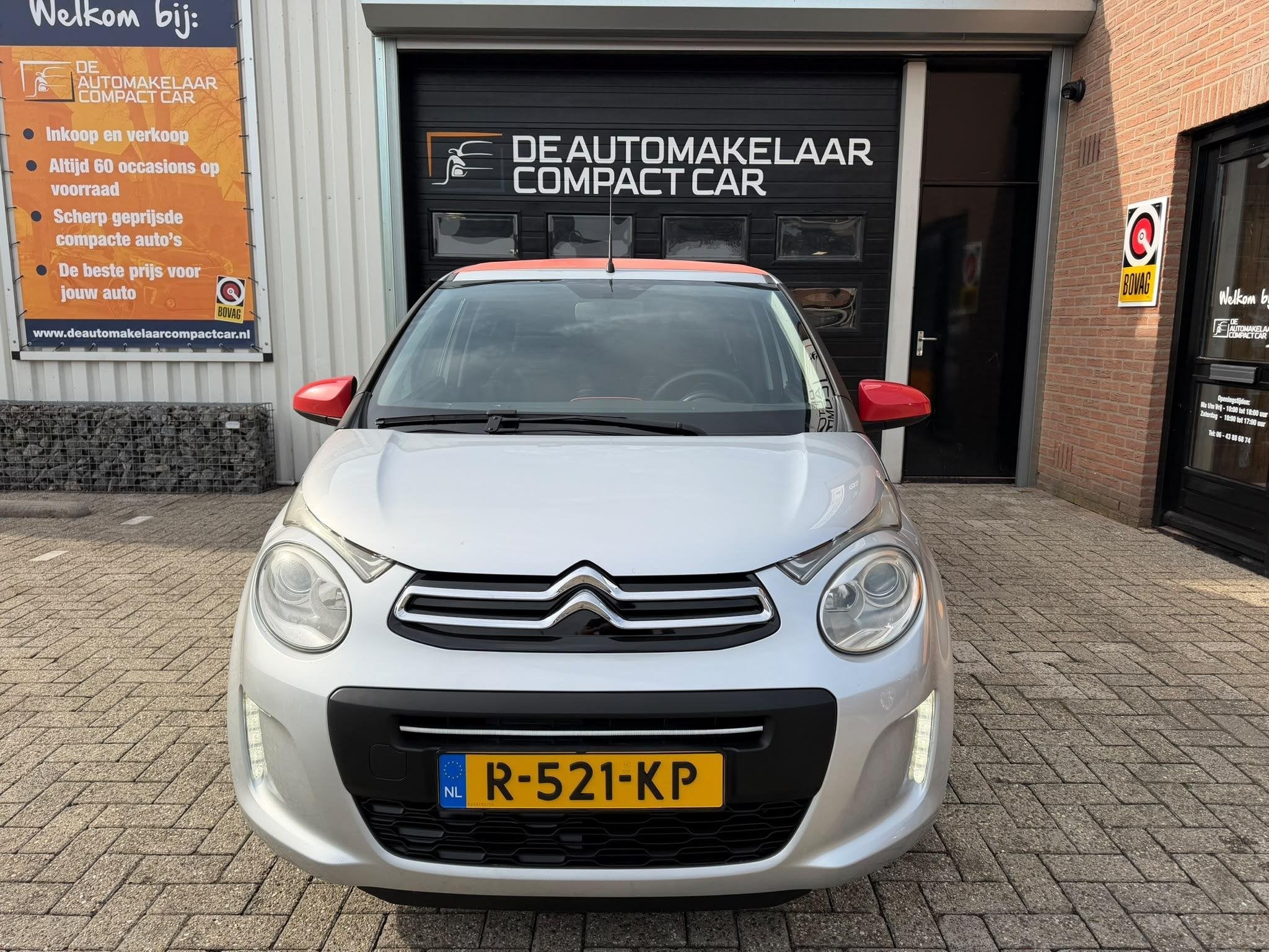 Citroen C1 1.2 82PK AIRSCAPE | CABRIO DAK | 2E EIGENAAR |CAR, Voorwielaandrijving, Stof, Gebruikt, 1199 cc