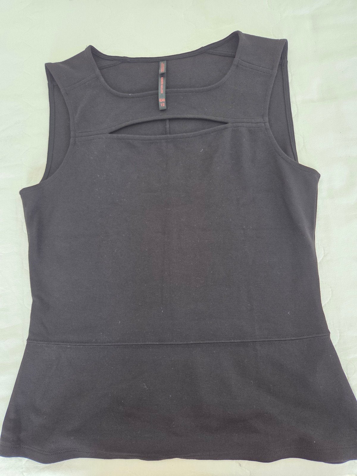 Zwart topje Karen Millen, Maat 38/40 (M), Karen Millen, Zwart, Ophalen of Verzenden