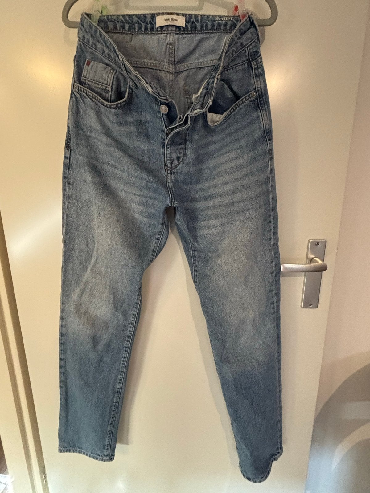 Anti Blue Bruno Straight Fit Jeans, Ophalen of Verzenden, Zo goed als nieuw, Blauw, Overige jeansmaten