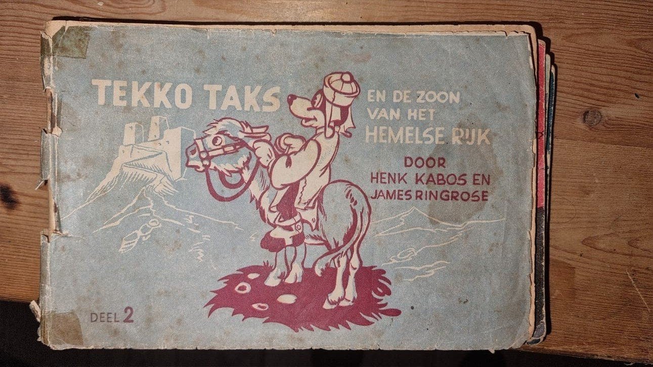 Tekko Taks en de Zoon van het Hemelse Rijk - Deel 2, Boeken, Eén stripboek, Ophalen of Verzenden, Gelezen, Marten Toonder