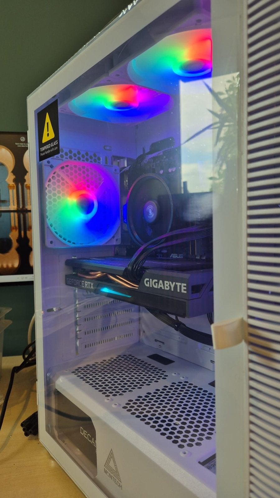 Gaming pc 3060ti 32gb ram 1tb ssd ryzen 5, Computers en Software, Desktop Pc's, Ophalen of Verzenden, Zo goed als nieuw, Gaming