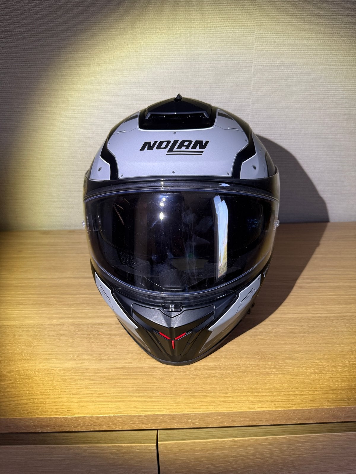 Nolan N87 Plus motorhelm maat L met Pinlock, Ophalen, Nolan, Integraalhelm, L
