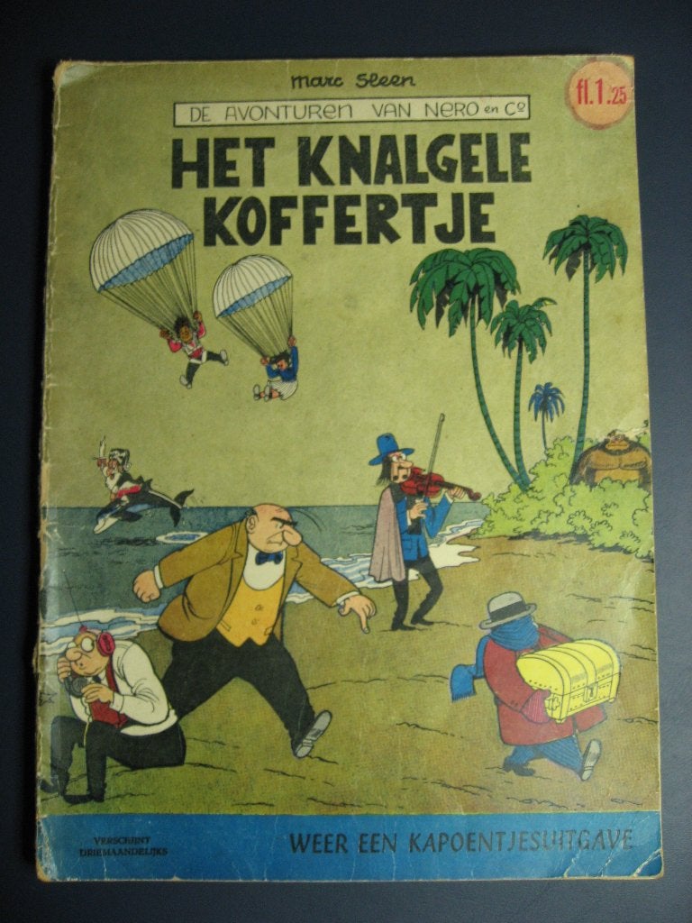 De avonturen van Nero en Co. Het knalgele koffertje, Boeken, Eén stripboek, Ophalen of Verzenden, Gelezen