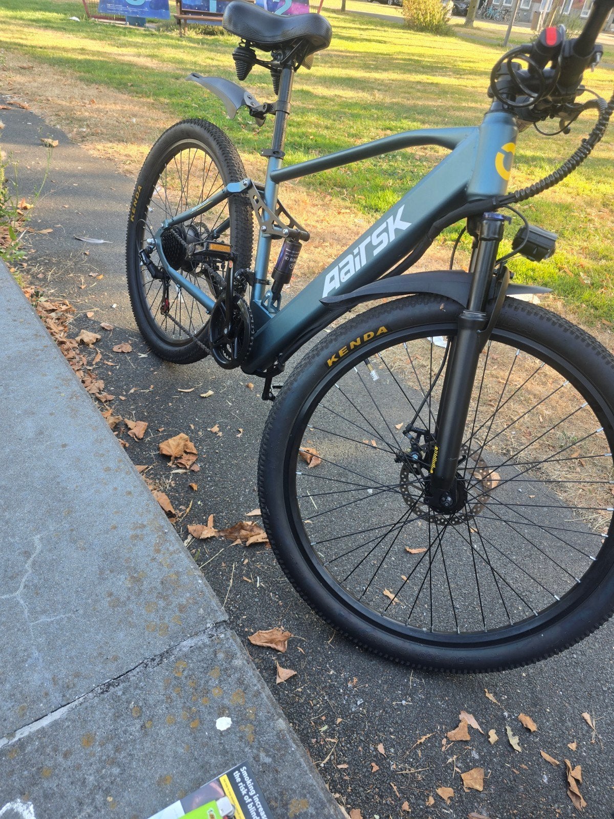 e mountainbike 16 inch met 100km, Fietsen en Brommers, Ophalen of Verzenden
