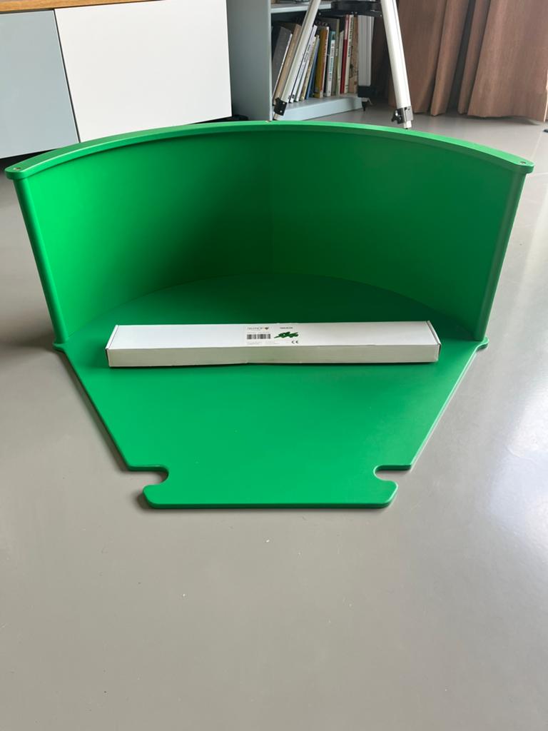 Greenscreen box, Ophalen, Zo goed als nieuw