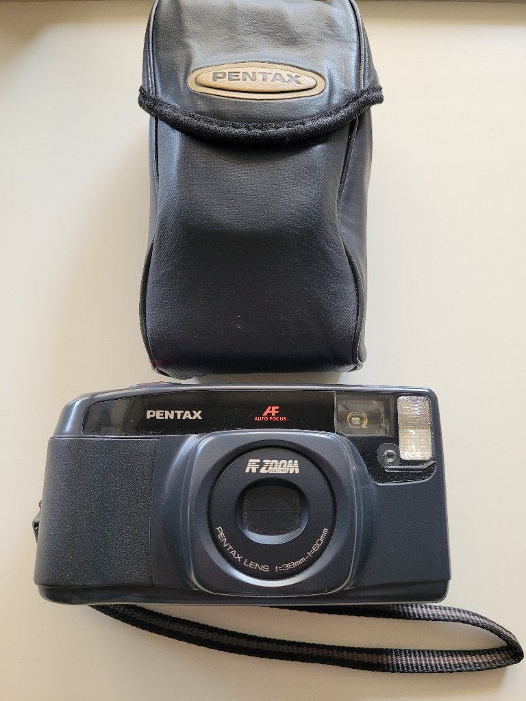 Pentax Zoom 60 AF Camera, Ophalen of Verzenden, Gebruikt, Compact, Pentax