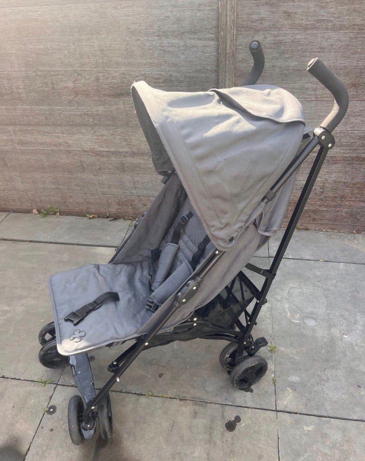 Buggy grijs Kids River, Kinderen en Baby's, Ophalen, Zo goed als nieuw