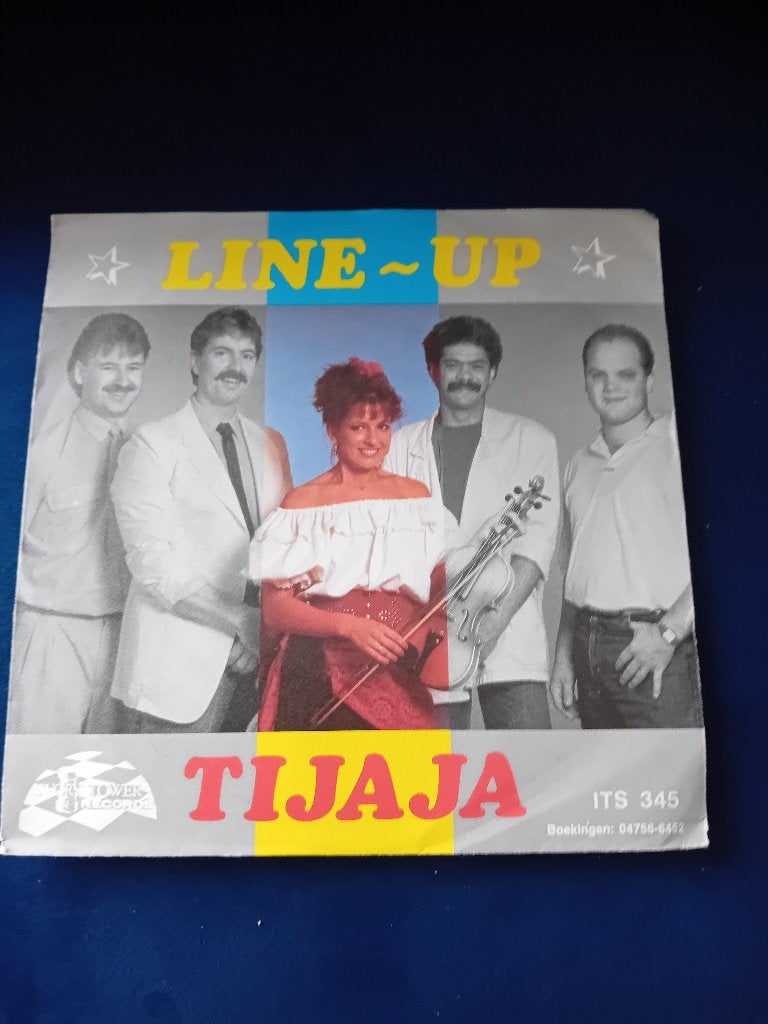 Line-Up - Tijaja ---t 3935, 7 inch, Zo goed als nieuw, Pop, Fotohoes