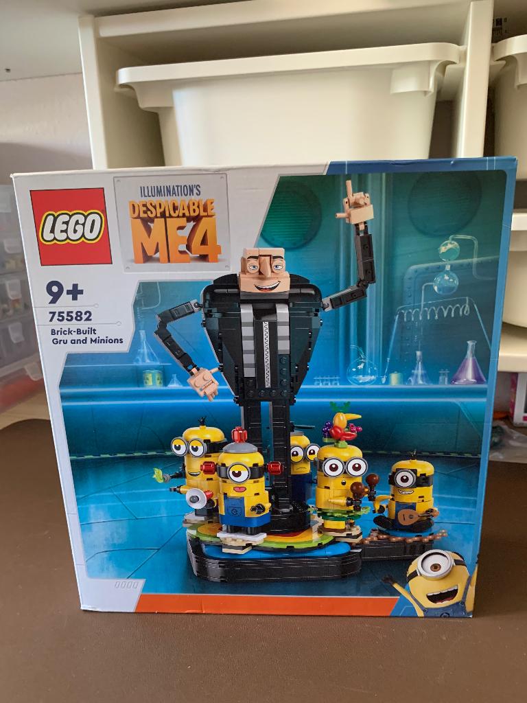 75582 lego Gru & minions, Overige thema's, Lego, Ophalen of Verzenden, Zo goed als nieuw