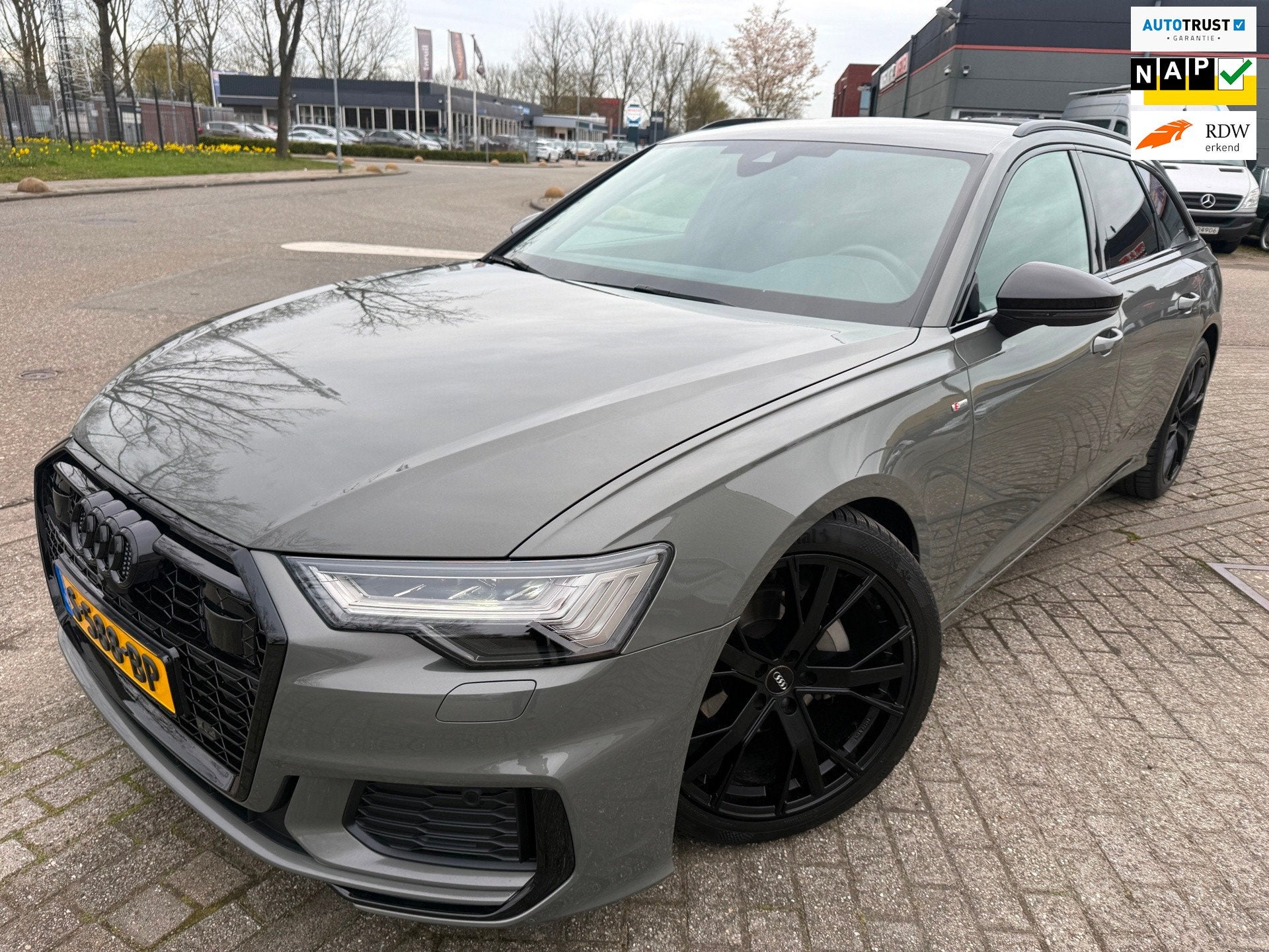 Audi A6 Avant 40 TFSI S Competition EDITION 2023 ACC CARPLAY, Auto's, Audi, Dealer onderhouden, Gebruikt, Origineel Nederlands
