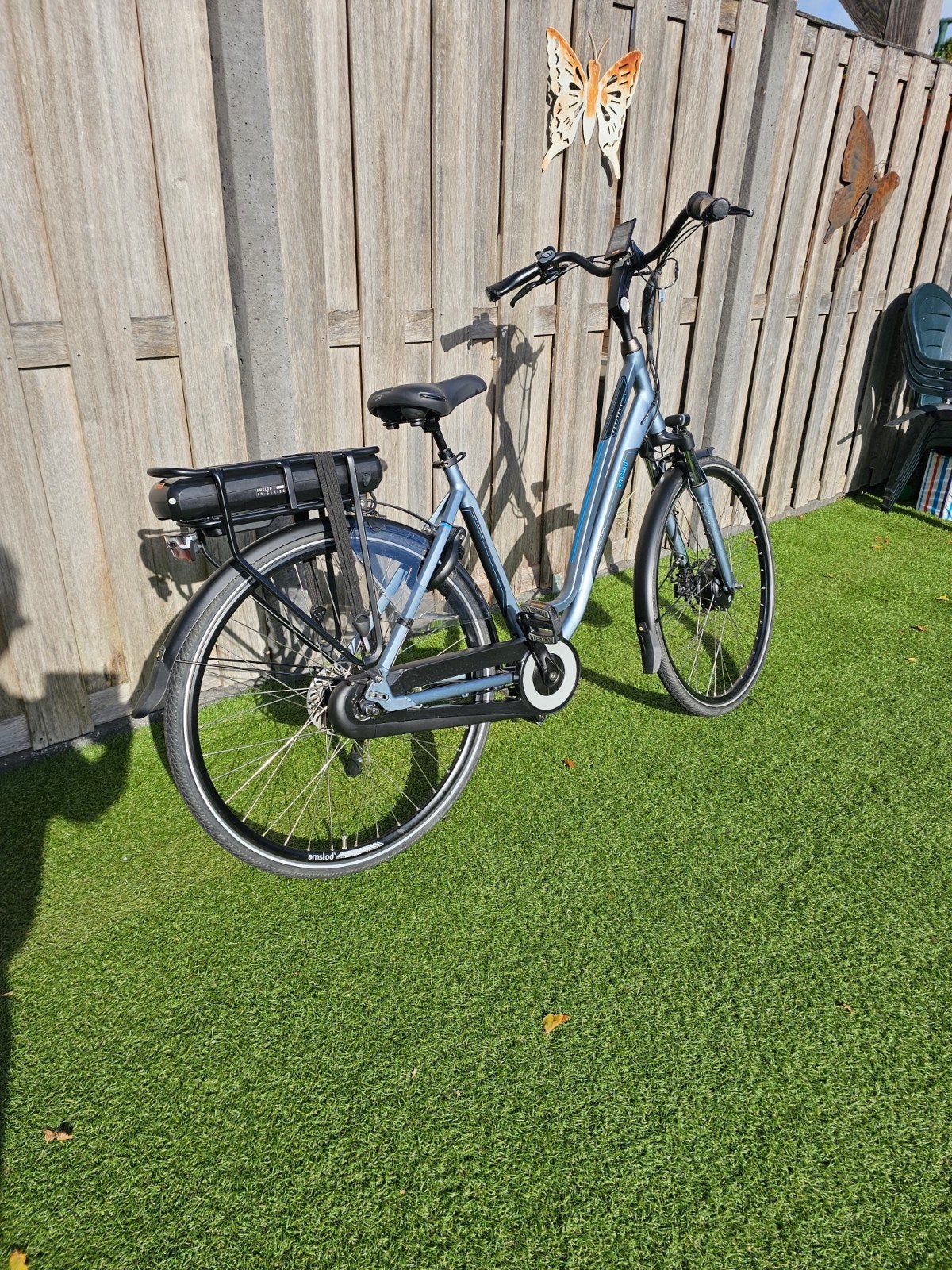 Amslod Hamilton MX E-bike 600wh - Zo goed als nieuw!, Zo goed als nieuw, 51 tot 55 cm, 50 km per accu of meer, Ophalen