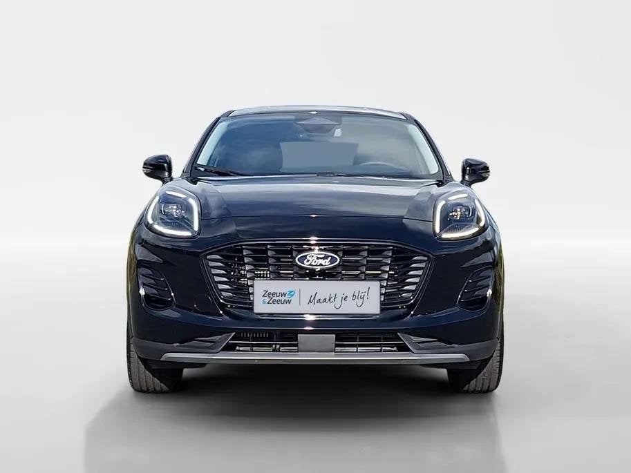 Ford Puma 1.0 EcoBoost Hybrid Titanium Automaat | Winterpack, 12 maanden, Puma, Euro 6, Zwart