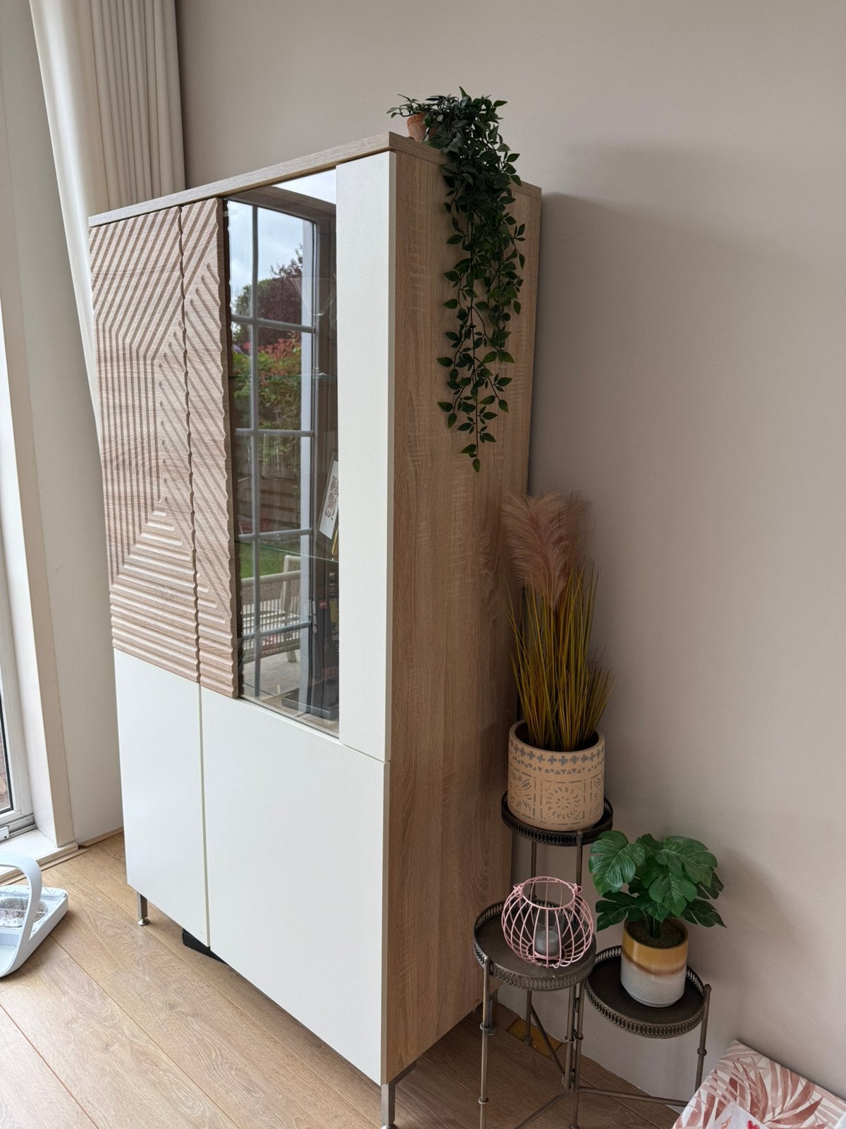 Prachtige licht eiken houten kast, Huis en Inrichting, Woonaccessoires | Kamerschermen, Ophalen, Zo goed als nieuw