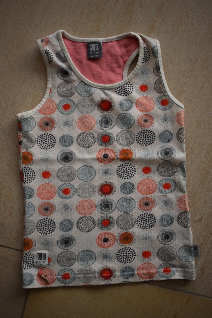 Nieuwstaat kiestone shirtje 122 128, Kinderen en Baby's, Kinderkleding | Maat 128, Meisje, Nieuw, Shirt of Longsleeve, Kiestone