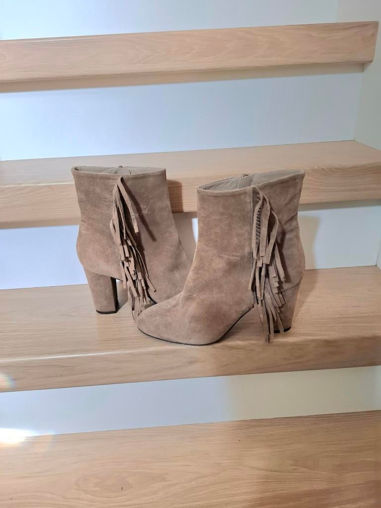 Nieuwe dames enkellaarsjes maat 39 Toral, Kleding | Dames, Schoenen, Nieuw, Lage of Enkellaarzen, Beige, Ophalen of Verzenden