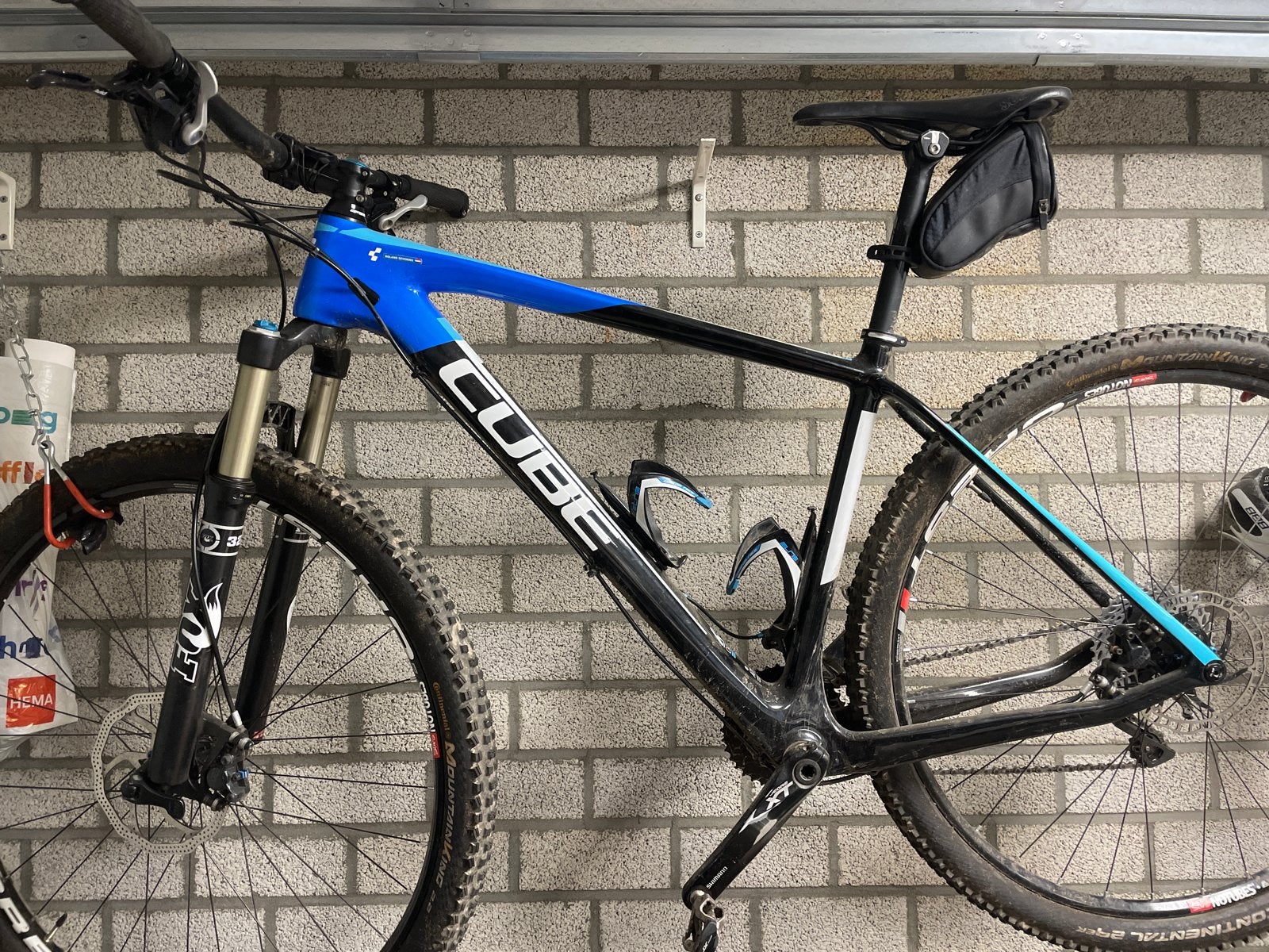 Mountainbike Cube elite pro  - Carbon frame,, Fietsen en Brommers, Fietsen | Mountainbikes en ATB, Gebruikt, Hardtail, Heren, Schijfrem