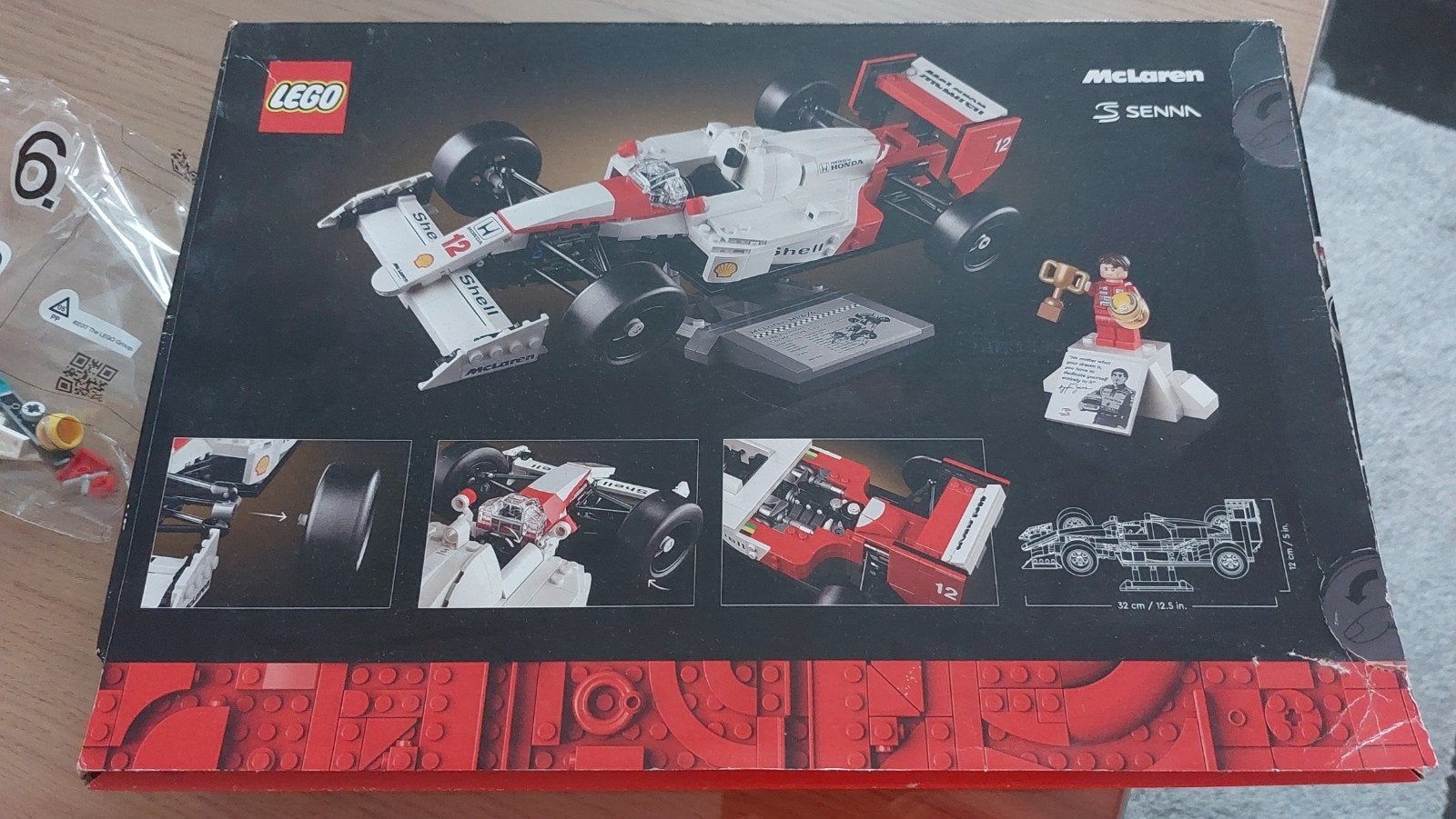 Lego Formule 1 Senna McLaren MP4/4 - Zo goed als nieuw, Verzenden, Zo goed als nieuw, Overige merken