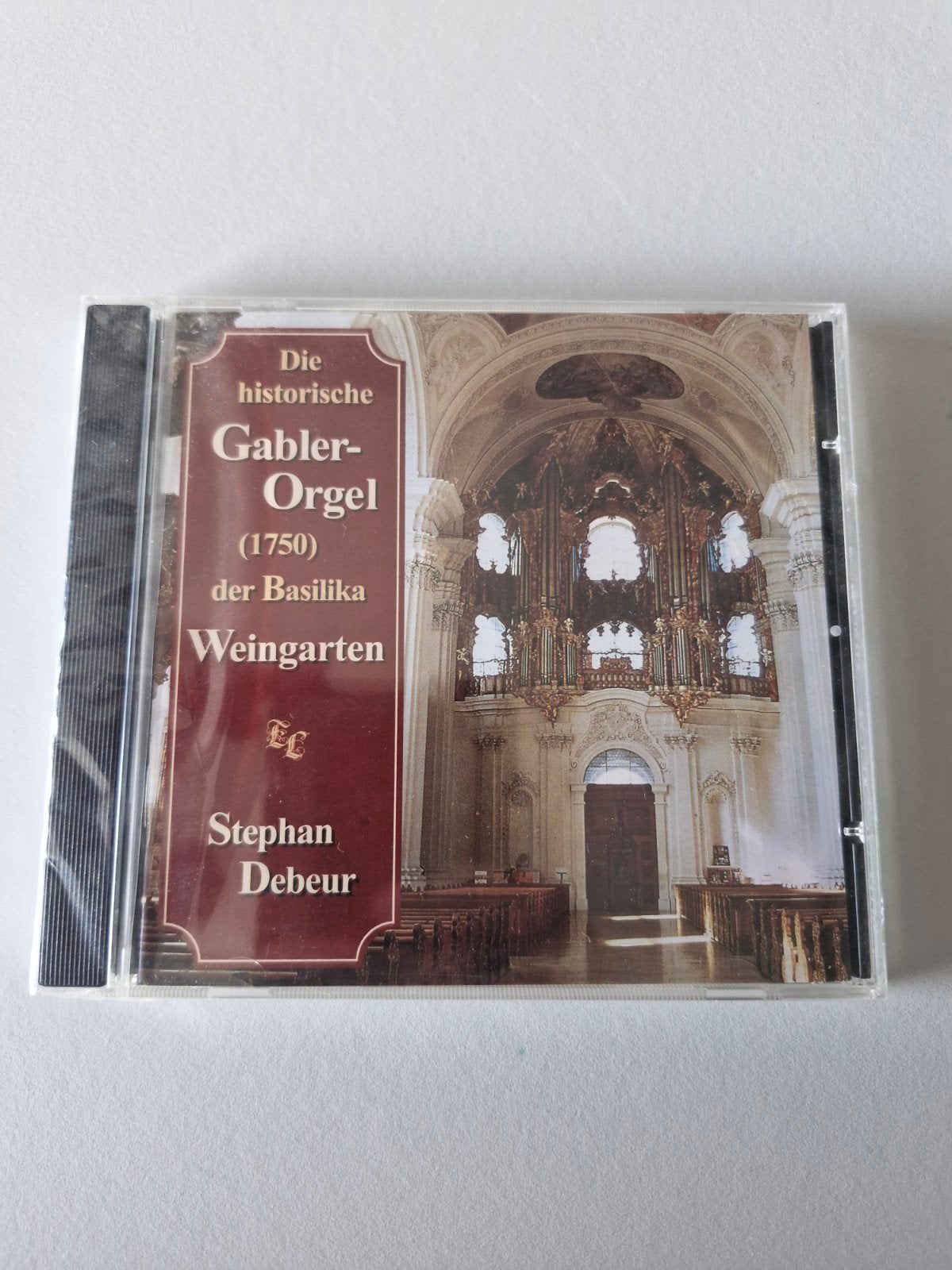 Orgel CD in seal Stephan Debeur - Basiliek Weingarten, Inclusief boekje, Gebruikt, Overige typen, Ophalen of Verzenden