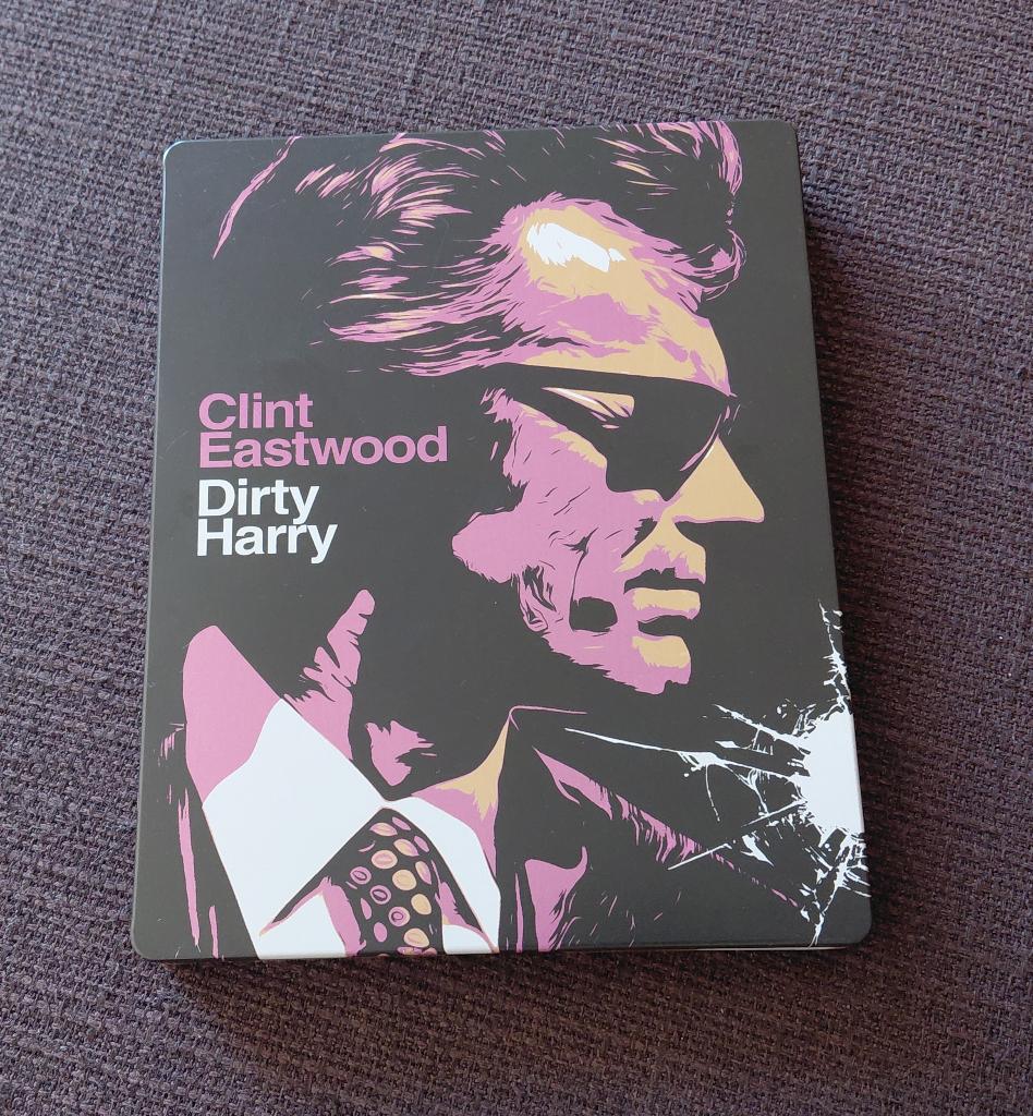Dirty Harry Ultra HD Blu-ray Steelbook, Vanaf 12 jaar, Ophalen of Verzenden, Gebruikt, Actiethriller