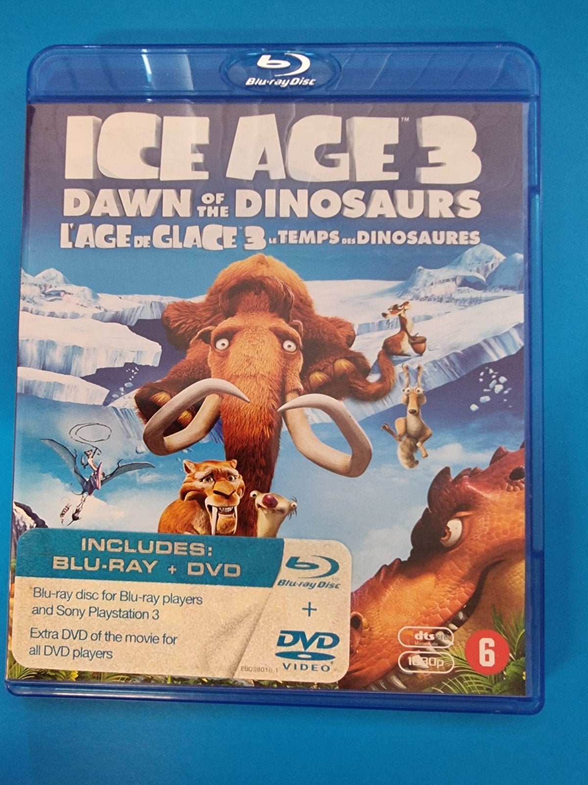 Ice Age 3: Dawn of the Dinosaurs Blu-ray + DVD, 20th Century Fox Home Entertainment, Postbus 100, 2130 AC Hoofddorp, Nederland