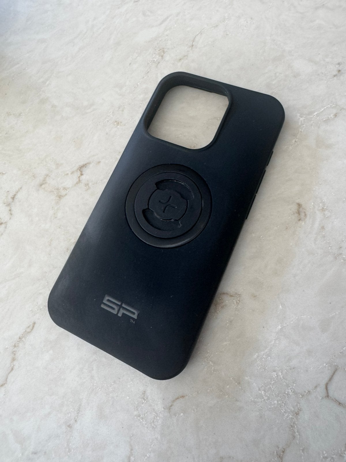 SP connect iPhone 15 pro, Kunststof, Zwart, Verzenden, Hoesje of Tasje