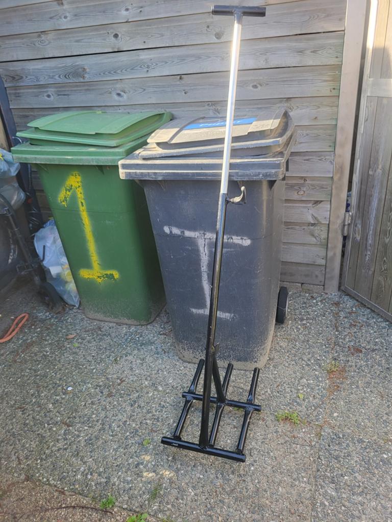 Container aandrukker, Ophalen, Overige typen