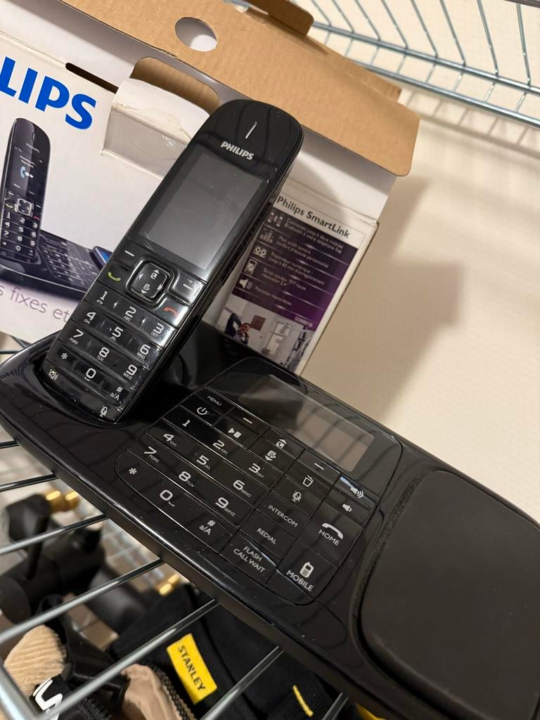 Philips SmartLink DECT telefoon met antwoordapparaat, Ophalen of Verzenden, Gebruikt, 1 handset