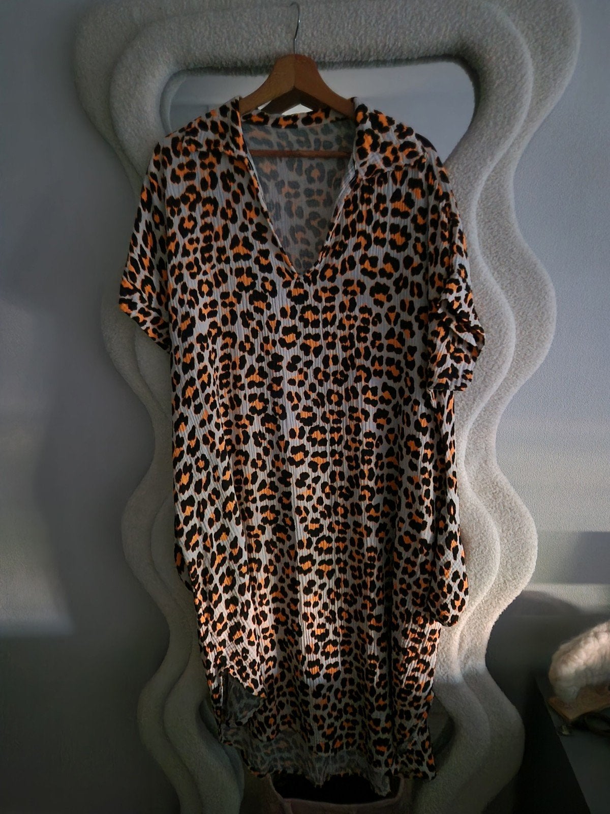 Hydrofiele jurk katoen, Kleding | Dames, Ophalen of Verzenden, Zo goed als nieuw, Maat 42/44 (L)